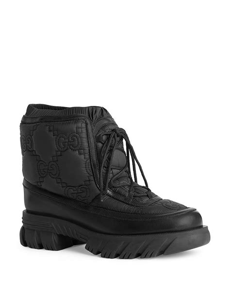 gucci snow boots|Gucci Men's Snow Romance Ankle Boots Men .